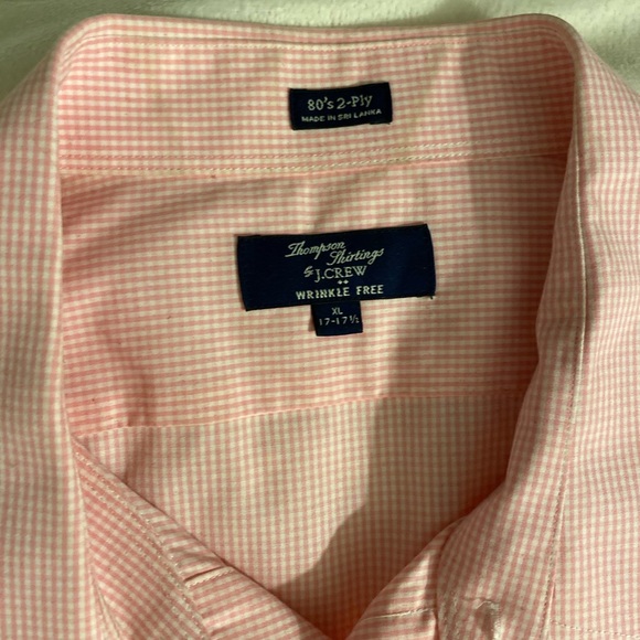 Other - JCrew - Pink Cotton Dress Shirt -  Mens L